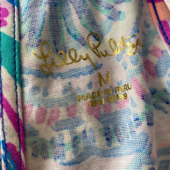 Lilly Pulitzer Billie Dress Size Medium Happy As A Clam - Picture 8 of 12